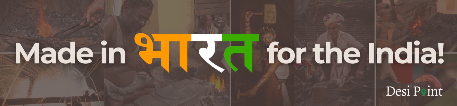 Made in Bharat, for India: village blacksmiths forging Desi Point tools by hand