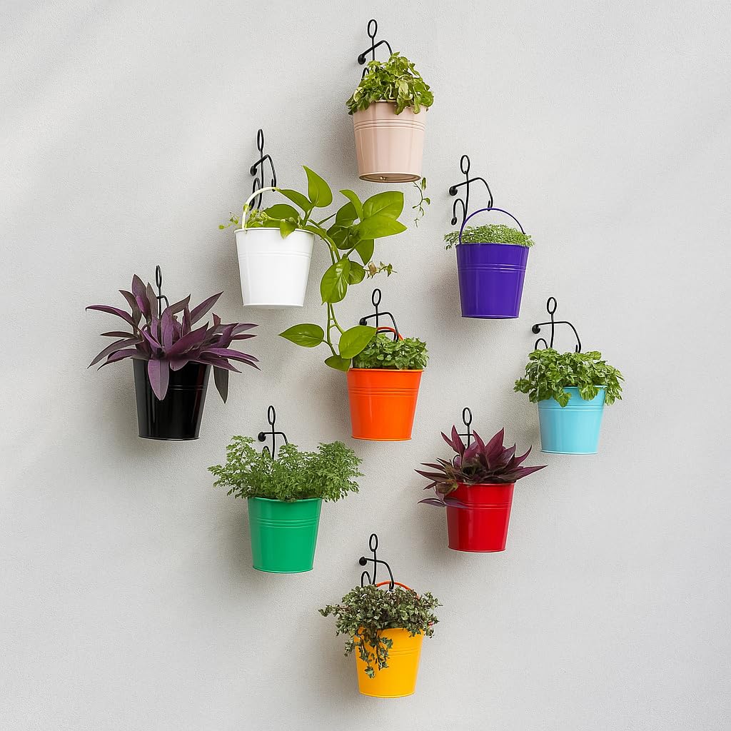 Metal Hanging Planters